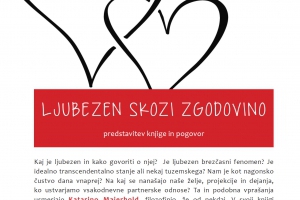 Ljubezen skozi zgodovino - predstavitev knjige in pogovor